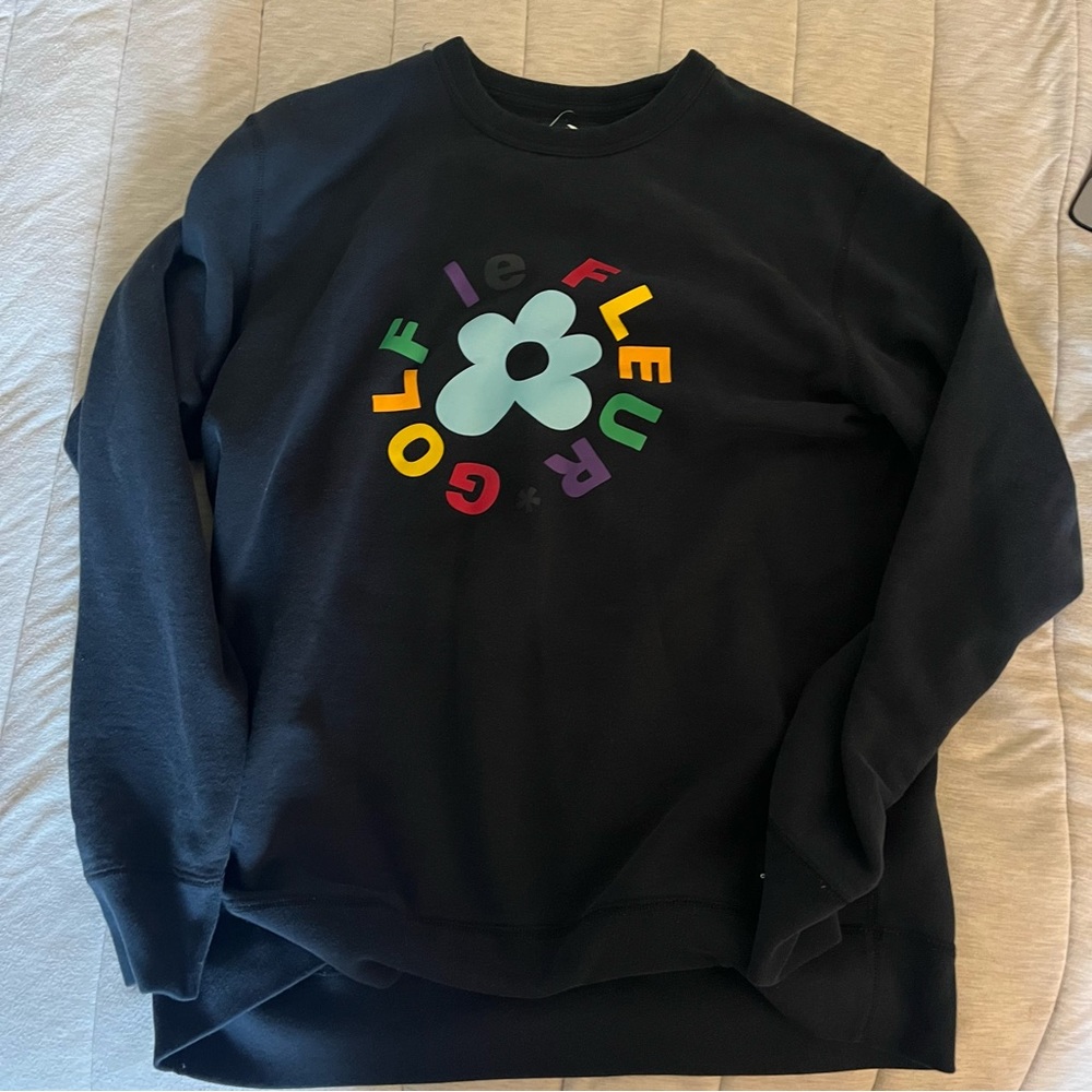 Golf le fluer x Converse black sweatshirt size XL